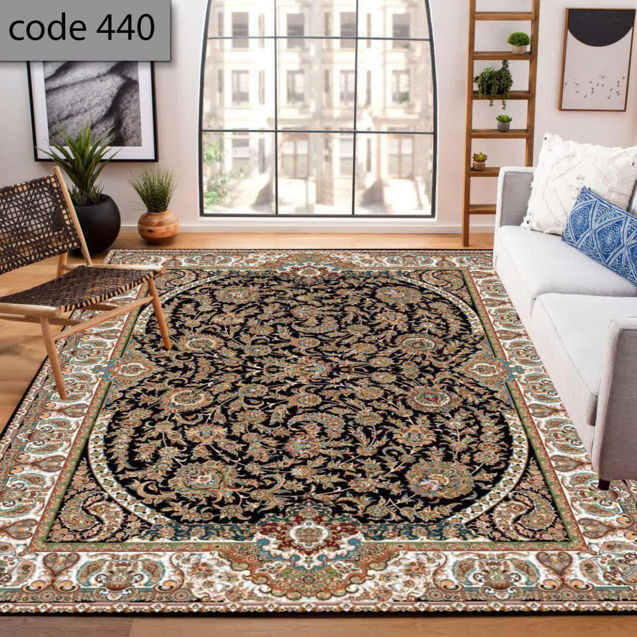روفرشی کشدار (کاور فرش) و فرشینه و پادری کالای خواب متین کد 440