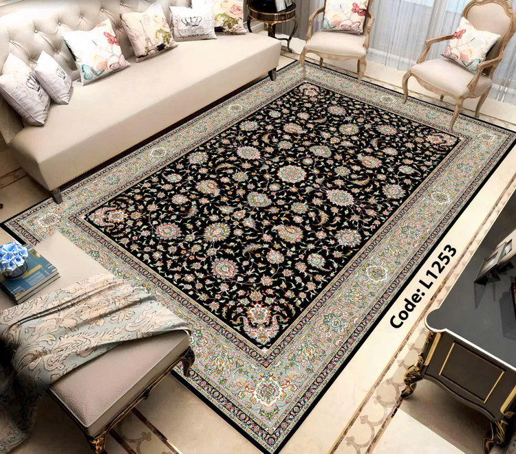 روفرشی کشدار (کاور فرش) و فرشینه و پادری کالای خواب متین کد L 1253