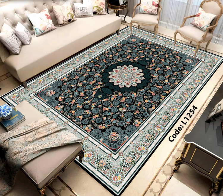 روفرشی کشدار (کاور فرش) و فرشینه و پادری کالای خواب متین کد L 1254