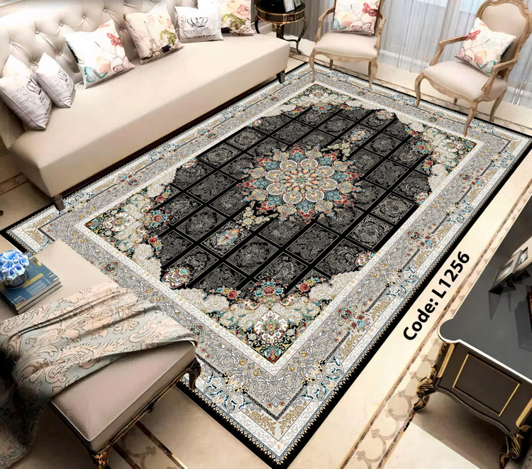 روفرشی کشدار (کاور فرش) و فرشینه و پادری کالای خواب متین کد L 1256