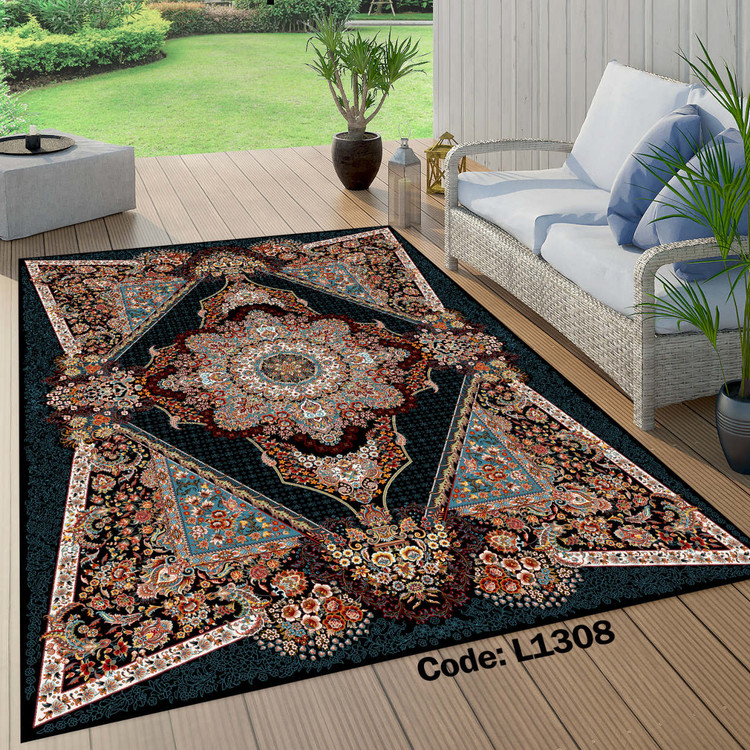 روفرشی کشدار (کاور فرش) و فرشینه و پادری کالای خواب متین کد L 1308