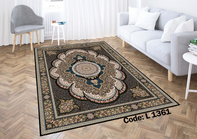روفرشی کشدار (کاور فرش) و فرشینه و پادری کالای خواب متین کد L 1361