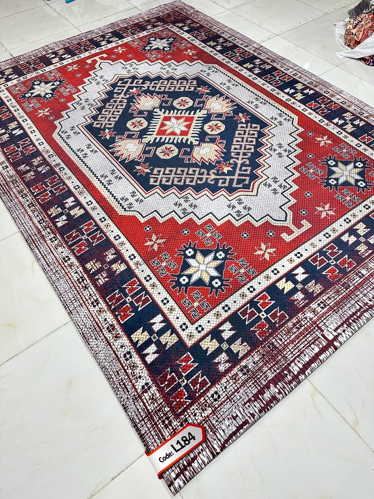 روفرشی کشدار (کاور فرش) و فرشینه و پادری کالای خواب متین کد L 184