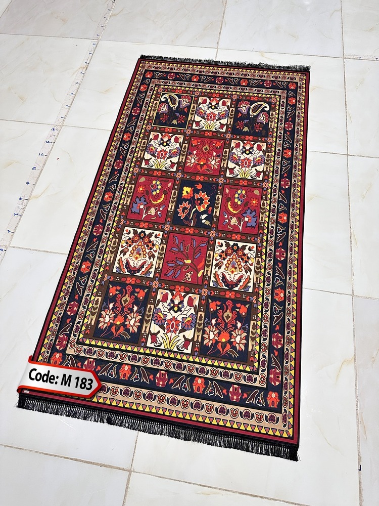 روفرشی کشدار (کاور فرش) و فرشینه و پادری کالای خواب متین کد M 183
