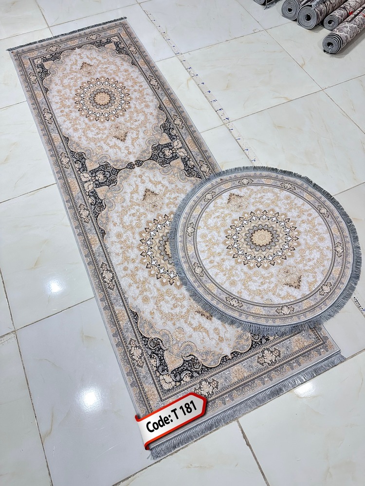 روفرشی کشدار (کاور فرش) و فرشینه و پادری کالای خواب متین کد T 181