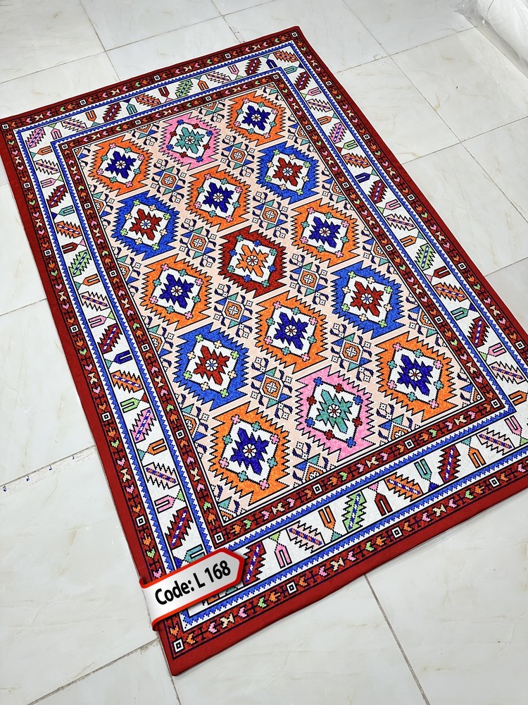 روفرشی کشدار (کاور فرش) و فرشینه و پادری کالای خواب متین کد L 168