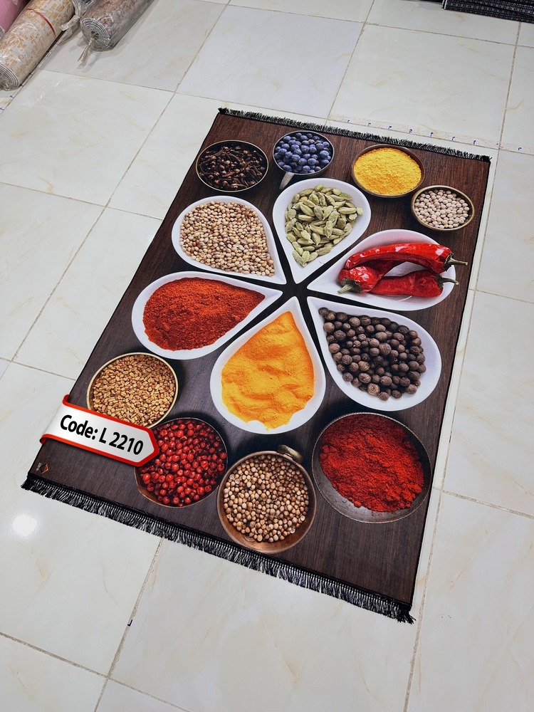 روفرشی کشدار (کاور فرش) و فرشینه و پادری کالای خواب متین کد L 2210