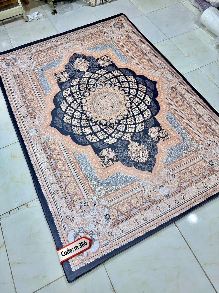 روفرشی کشدار (کاور فرش) و فرشینه و پادری کالای خواب متین کد M 386