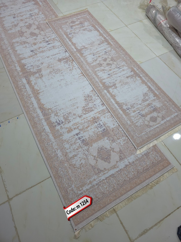 روفرشی کشدار (کاور فرش) و فرشینه و پادری کالای خواب متین کد m 1254