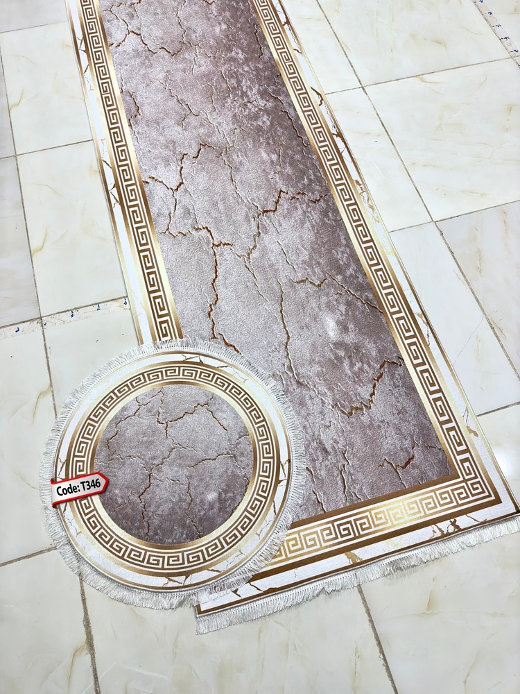 روفرشی کشدار (کاور فرش) و فرشینه و پادری کالای خواب متین کد T 346