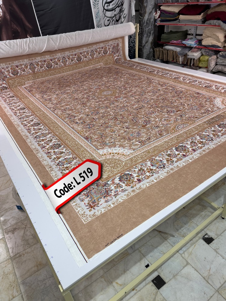 روفرشی کشدار (کاور فرش) و فرشینه و پادری کالای خواب متین کد L 519