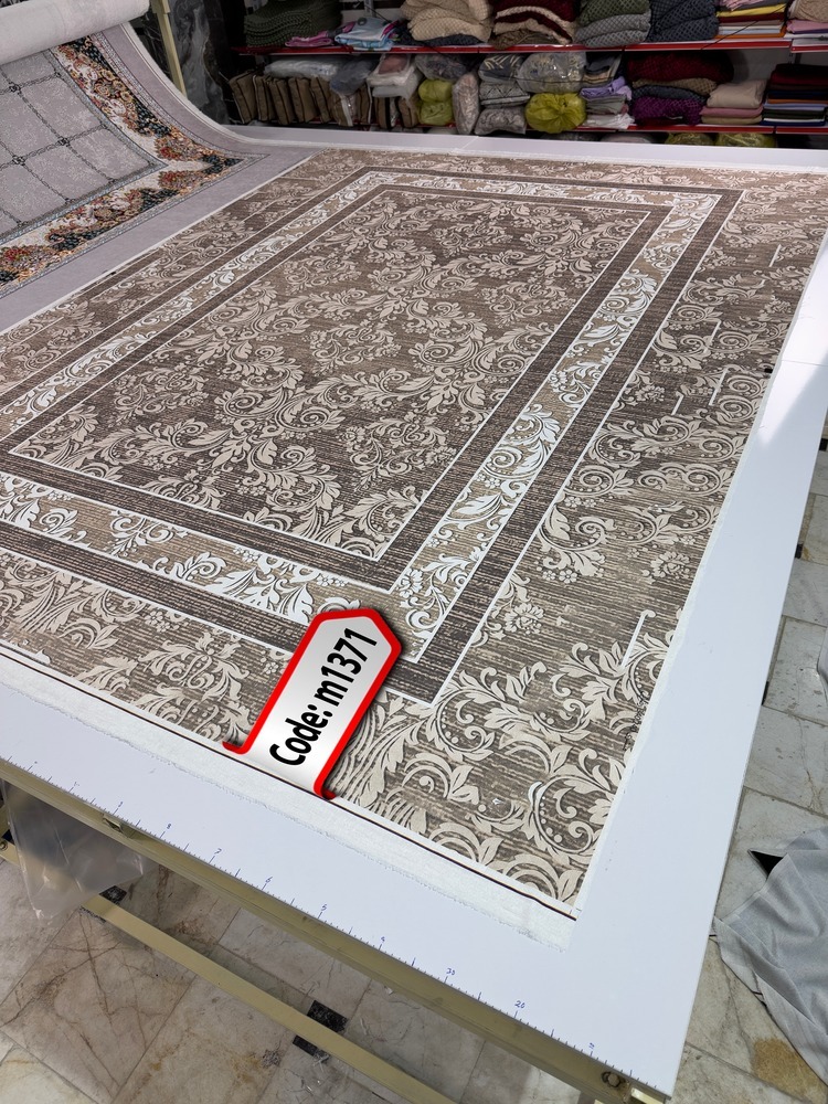 روفرشی کشدار (کاور فرش) و فرشینه و پادری کالای خواب متین کد m 371