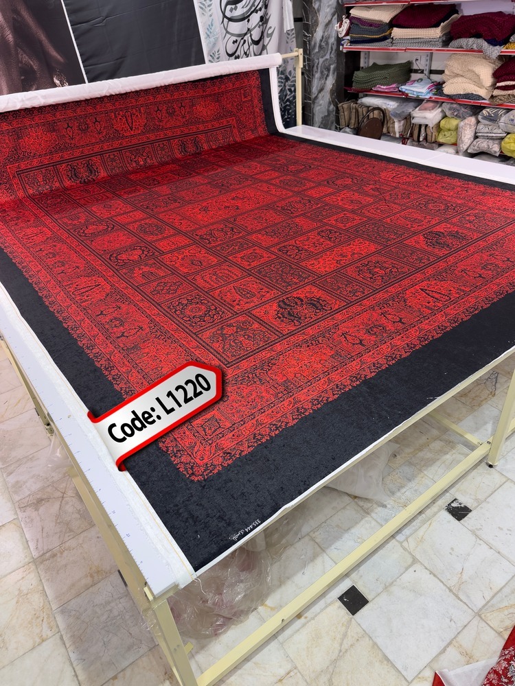 روفرشی کشدار (کاور فرش) و فرشینه و پادری کالای خواب متین کد T 1220