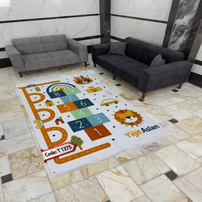 روفرشی کشدار (کاور فرش) و فرشینه و پادری کالای خواب متین کد T 1375