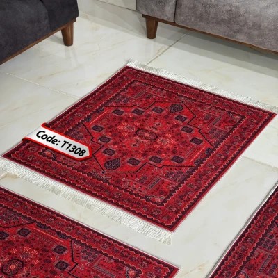 روفرشی کشدار (کاور فرش) و فرشینه و پادری کالای خواب متین کد T 1308