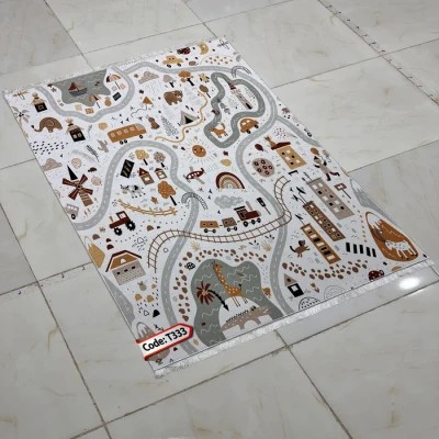 روفرشی کشدار (کاور فرش) و فرشینه و پادری کالای خواب متین کد T 333