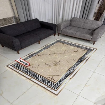 روفرشی کشدار (کاور فرش) و فرشینه و پادری کالای خواب متین کد M 156