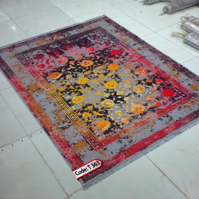 روفرشی کشدار (کاور فرش) و فرشینه و پادری کالای خواب متین کد L 363