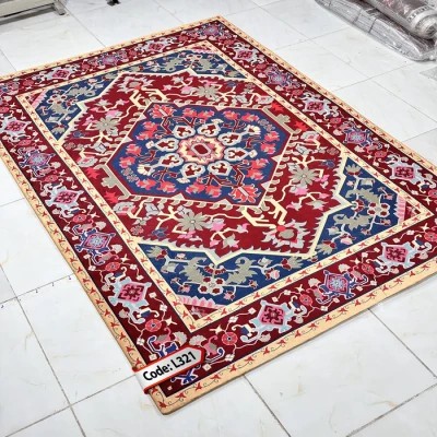 روفرشی کشدار (کاور فرش) و فرشینه و پادری کالای خواب متین کد L 321