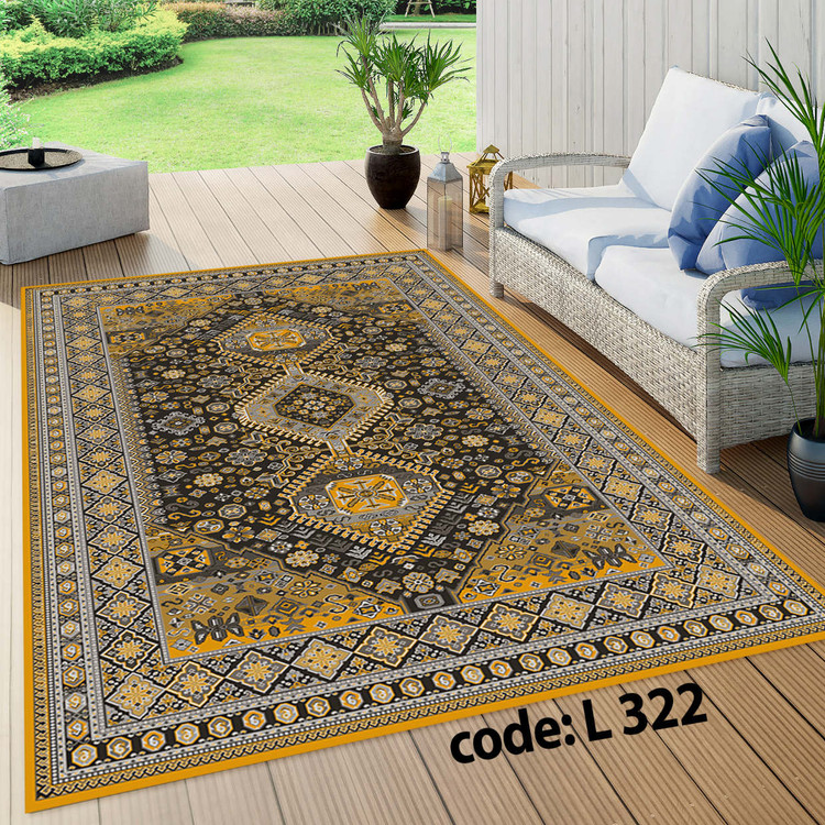 روفرشی کشدار (کاور فرش) و فرشینه و پادری کالای خواب متین کد L 322