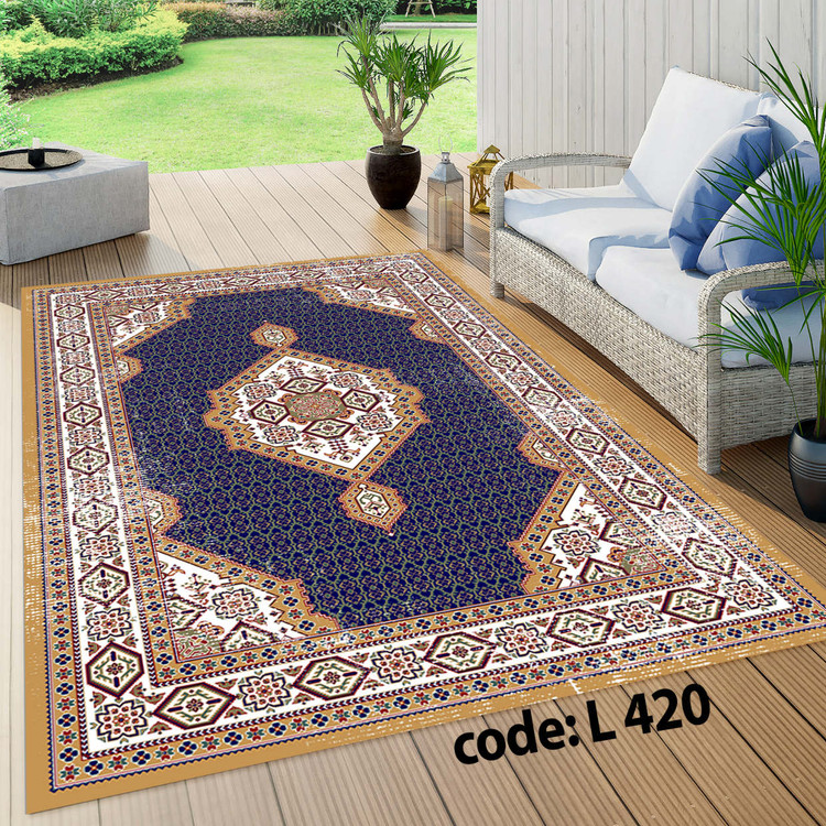 روفرشی کشدار (کاور فرش) و فرشینه و پادری کالای خواب متین کد L 420