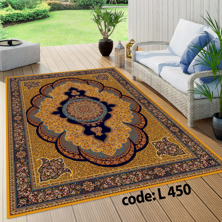 روفرشی کشدار (کاور فرش) و فرشینه و پادری کالای خواب متین کد L 450