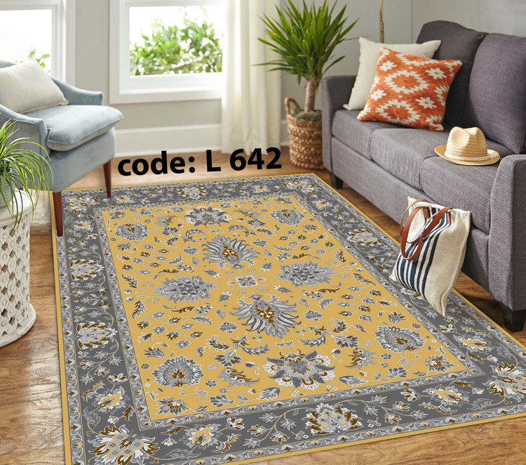روفرشی کشدار (کاور فرش) و فرشینه و پادری کالای خواب متین کد L 642