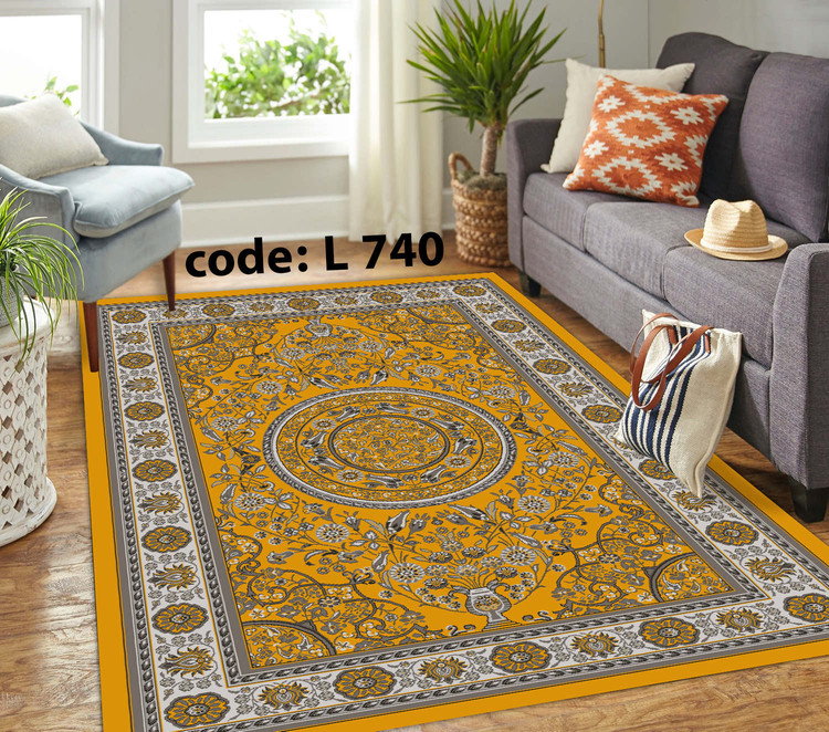 روفرشی کشدار (کاور فرش) و فرشینه و پادری کالای خواب متین کد L 740