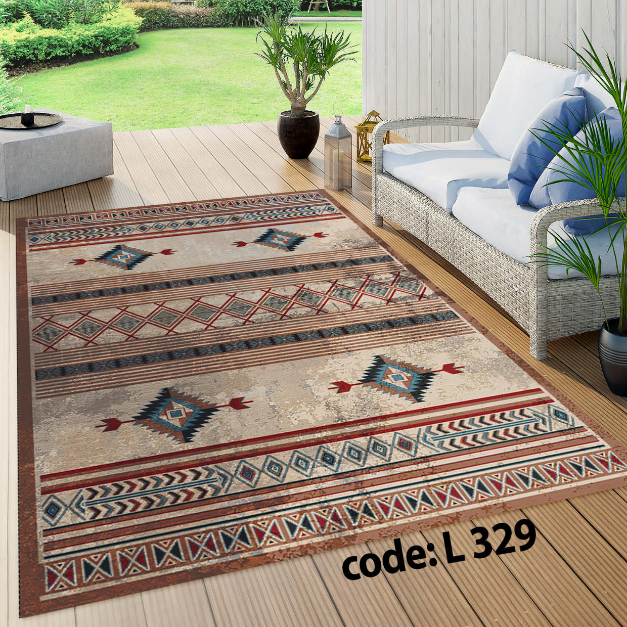 روفرشی کشدار (کاور فرش) و فرشینه و پادری کالای خواب متین کد L 329