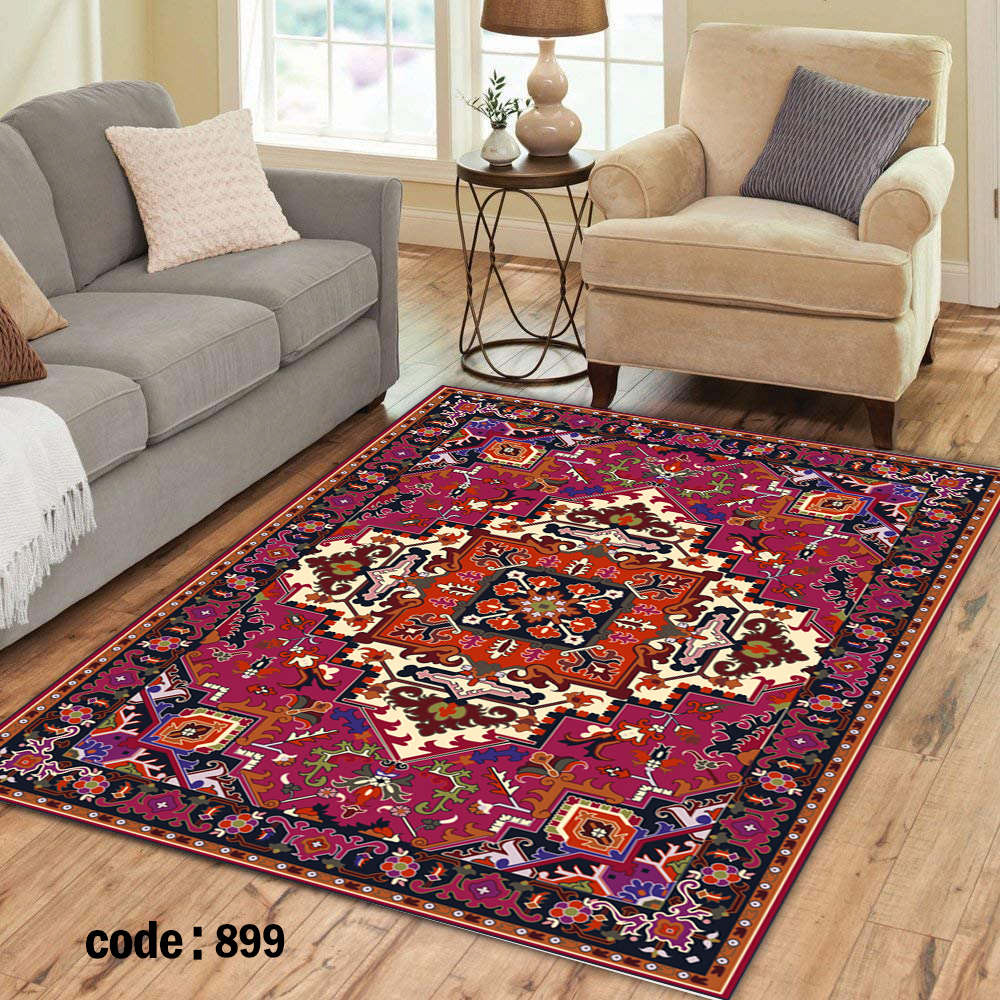 روفرشی کشدار (کاور فرش) و فرشینه و پادری کالای خواب متین کد 899