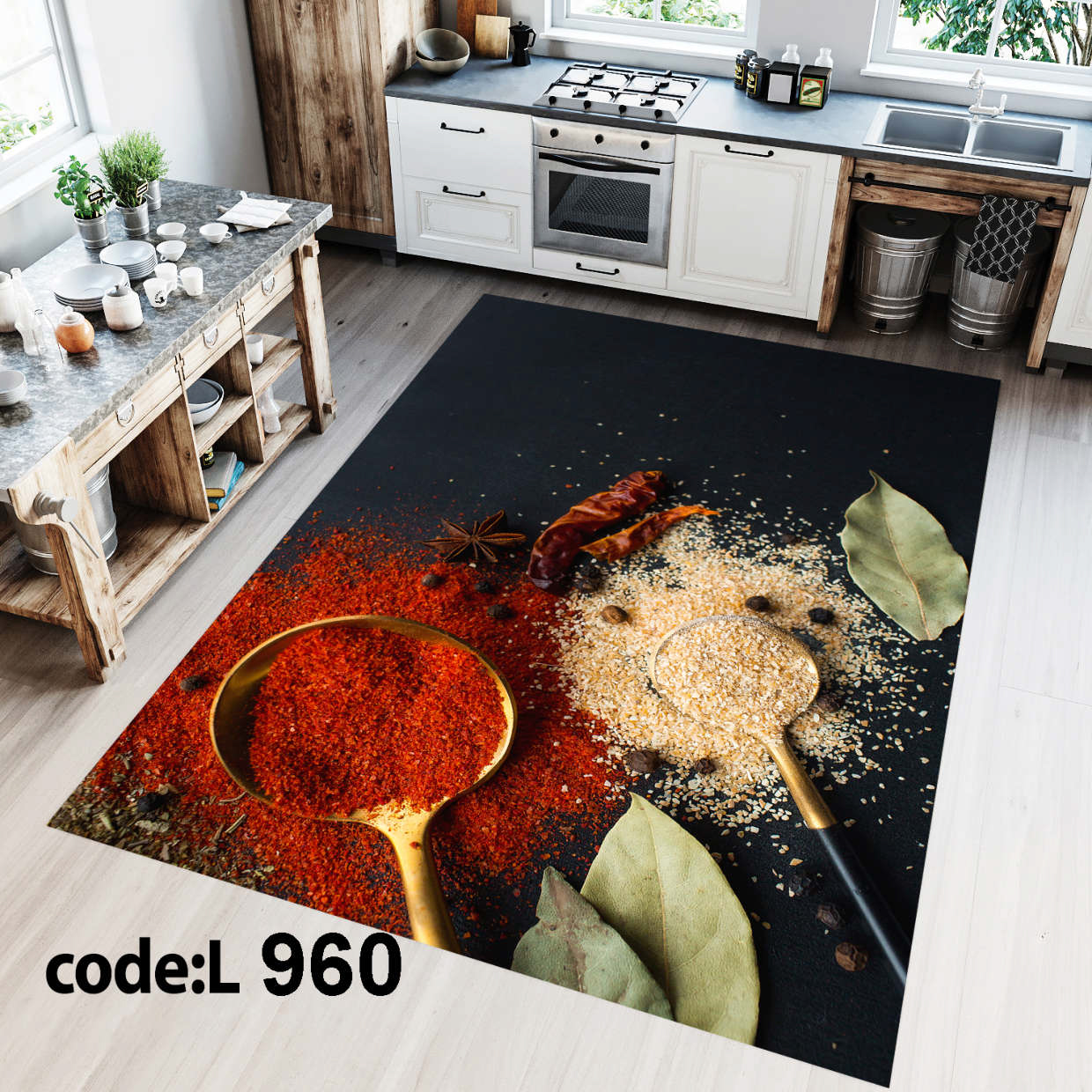 روفرشی کشدار (کاور فرش) و فرشینه و پادری کالای خواب متین کد L 960