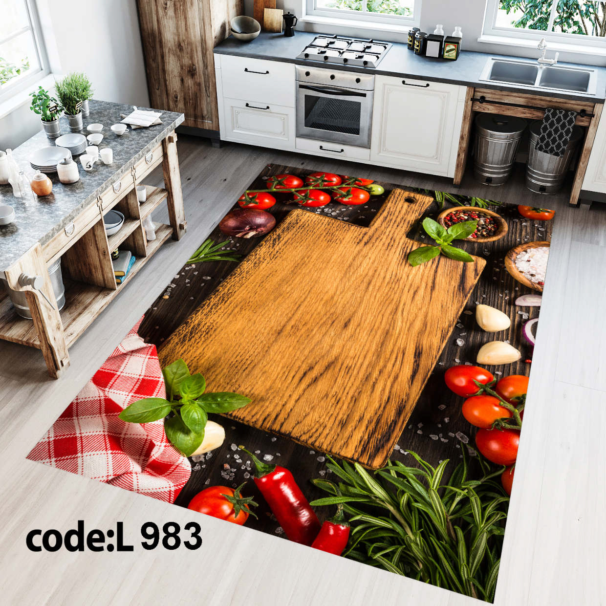 روفرشی کشدار (کاور فرش) و فرشینه و پادری کالای خواب متین کد L 983