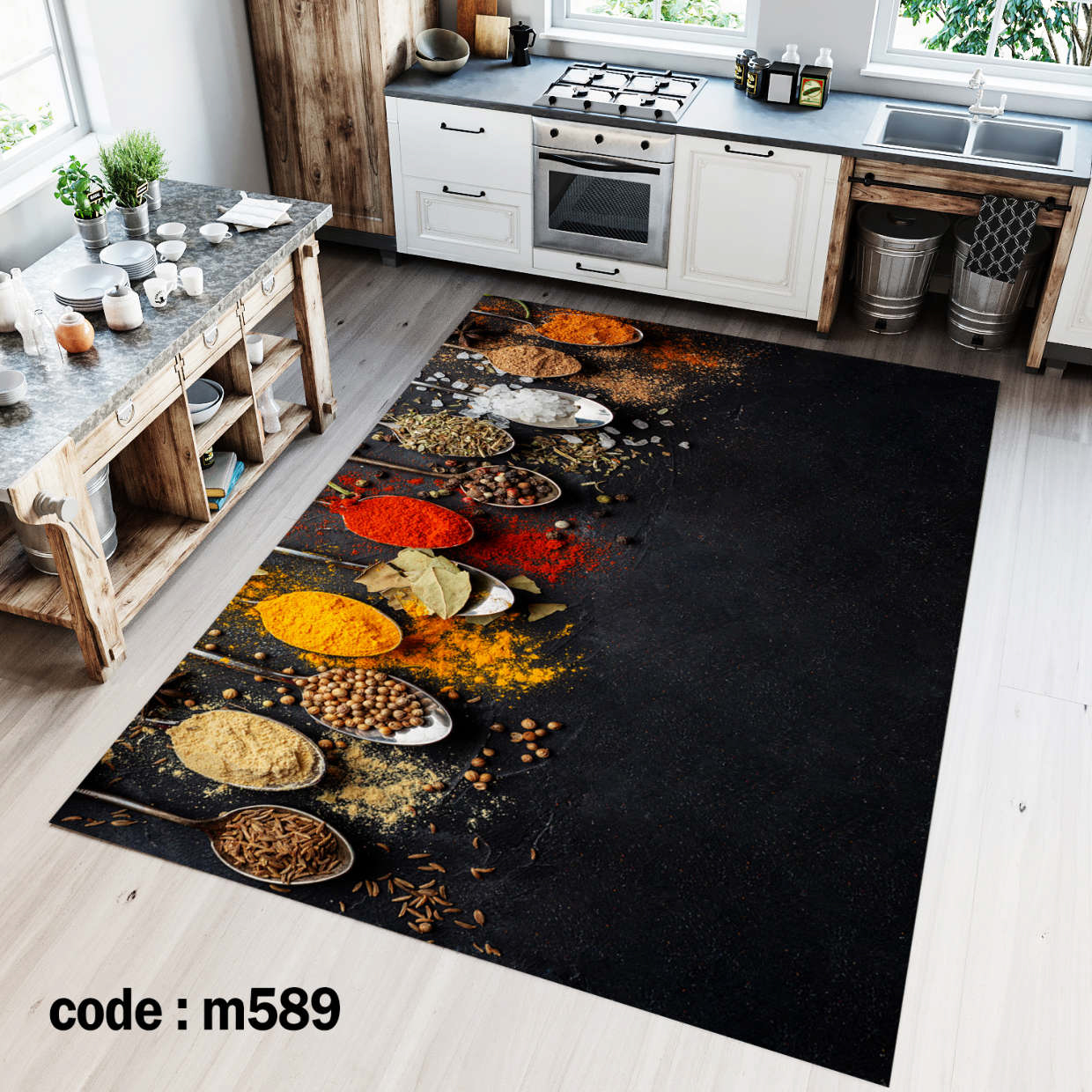 روفرشی کشدار (کاور فرش) و فرشینه و پادری کالای خواب متین کد m589