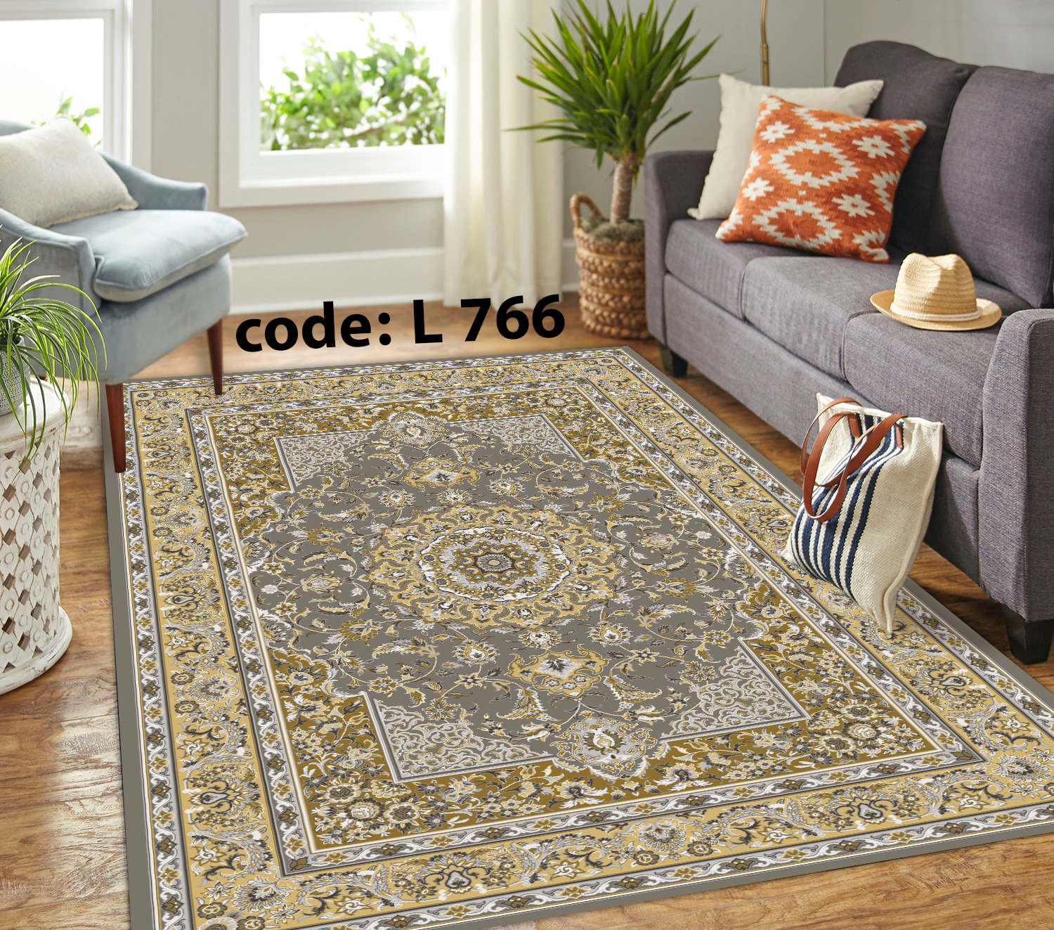 روفرشی کشدار (کاور فرش) و فرشینه و پادری کالای خواب متین کد L 766