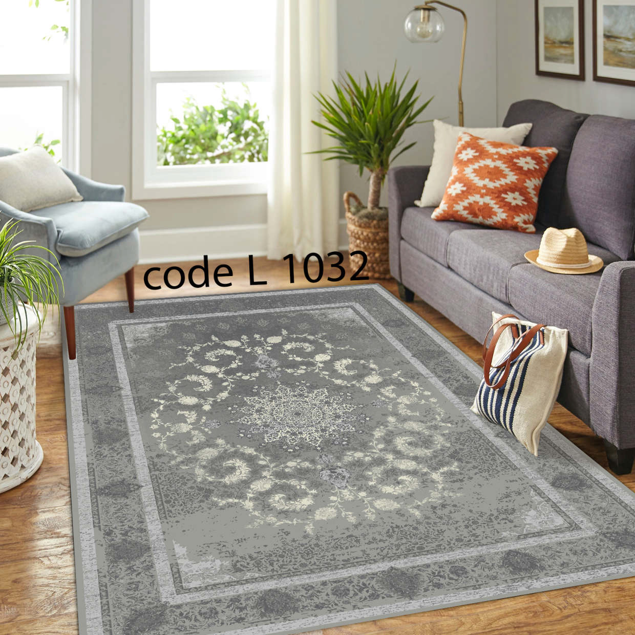 روفرشی کشدار (کاور فرش) و فرشینه و پادری کالای خواب متین کد L 1032
