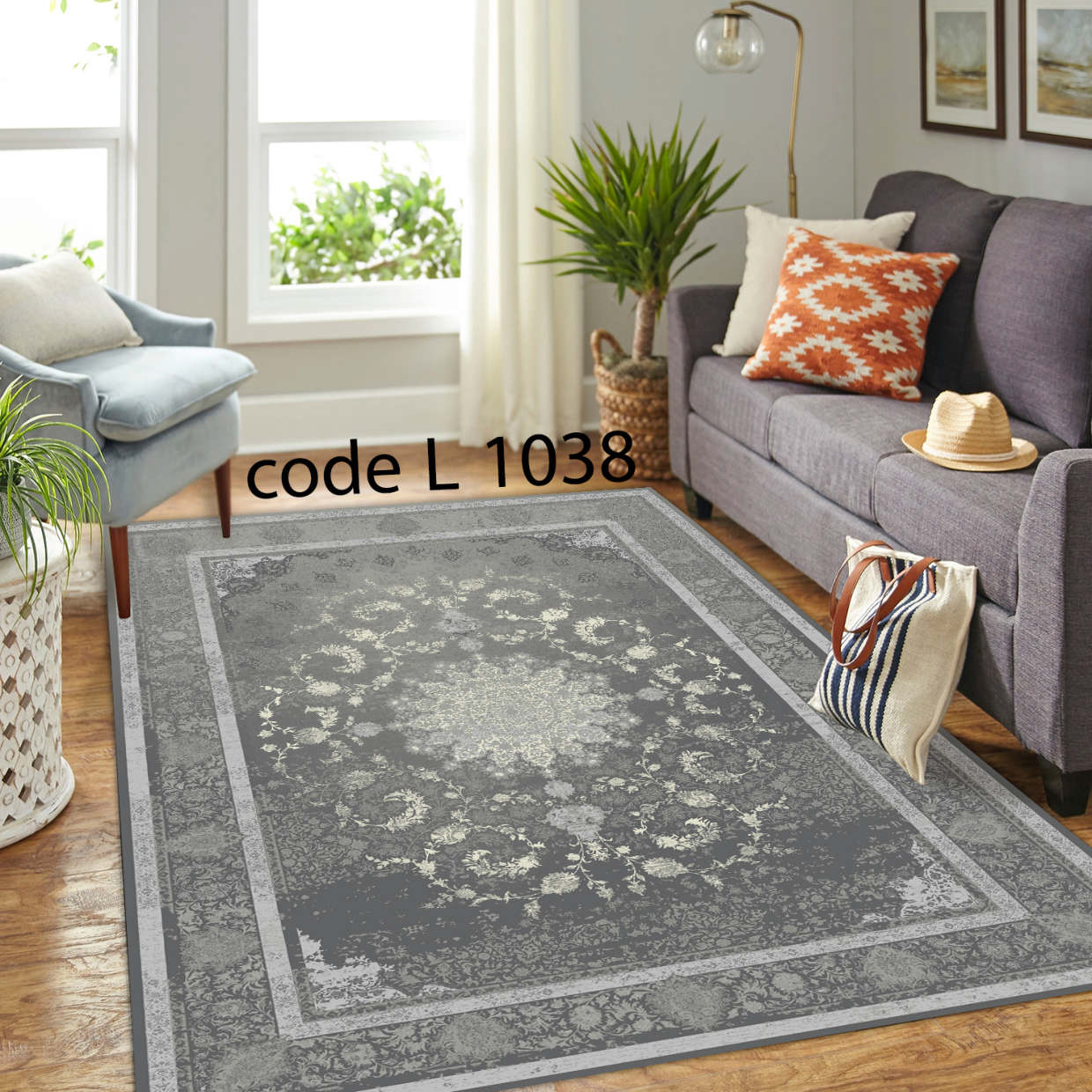 روفرشی کشدار (کاور فرش) و فرشینه و پادری کالای خواب متین کد L 1038