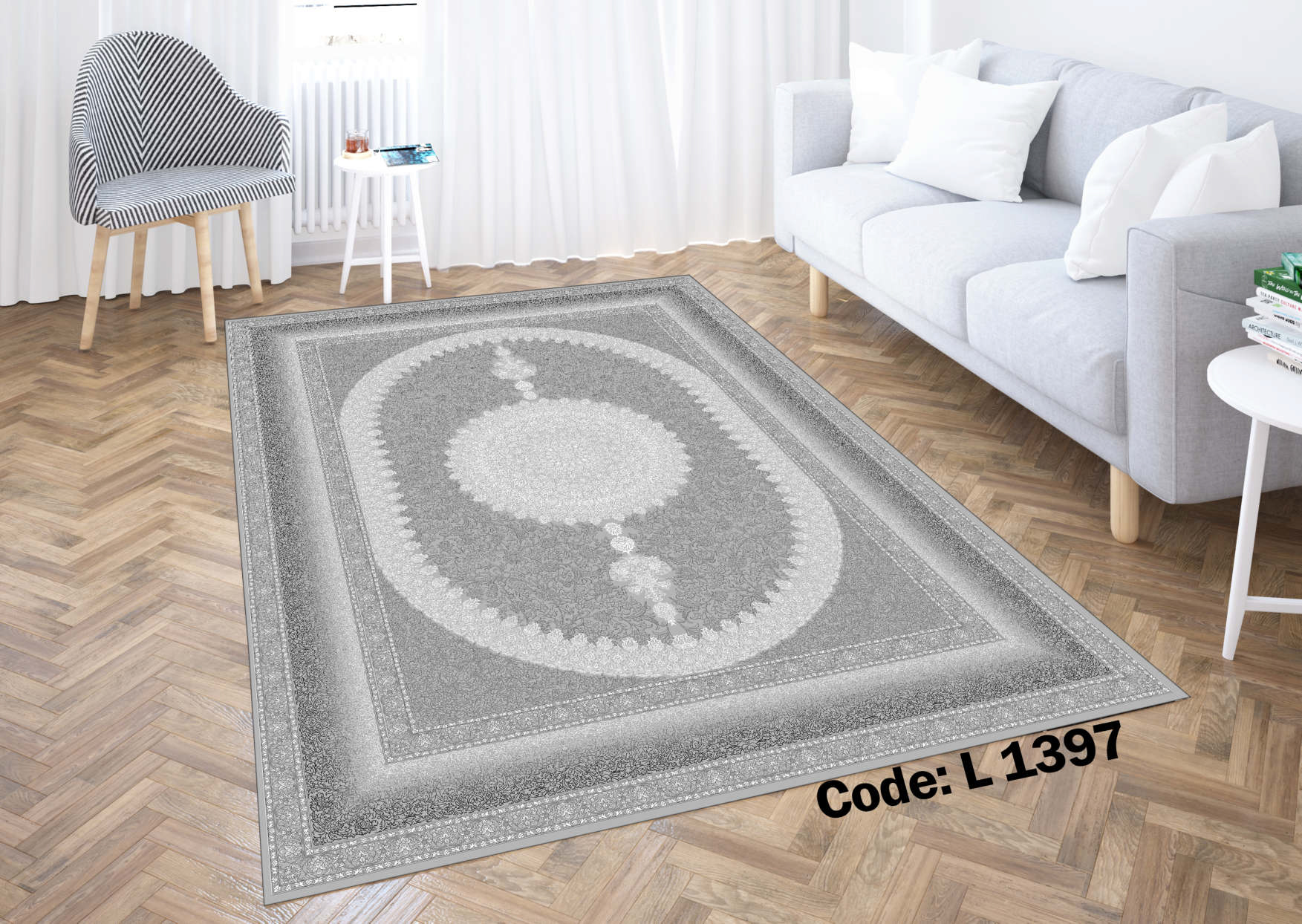 روفرشی کشدار (کاور فرش) و فرشینه و پادری کالای خواب متین کد L 1397