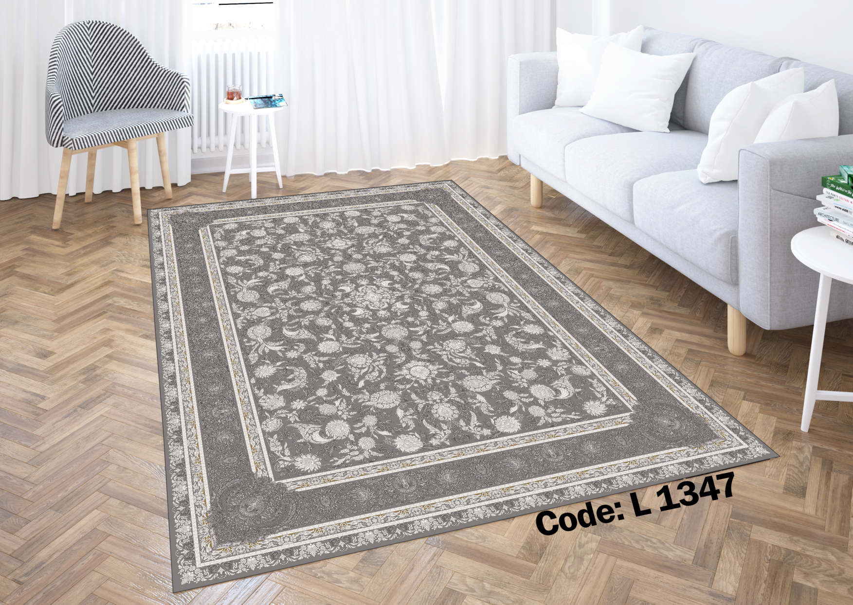 روفرشی کشدار (کاور فرش) و فرشینه و پادری کالای خواب متین کد L 1347