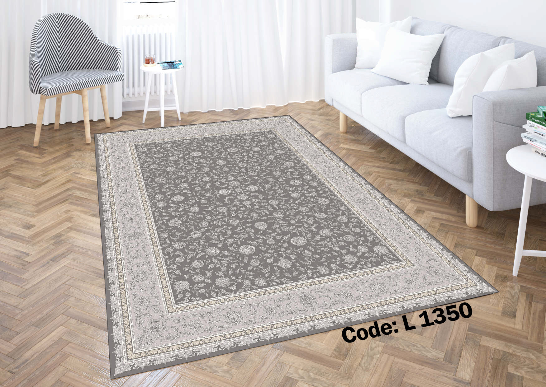 روفرشی کشدار (کاور فرش) و فرشینه و پادری کالای خواب متین کد L 1350