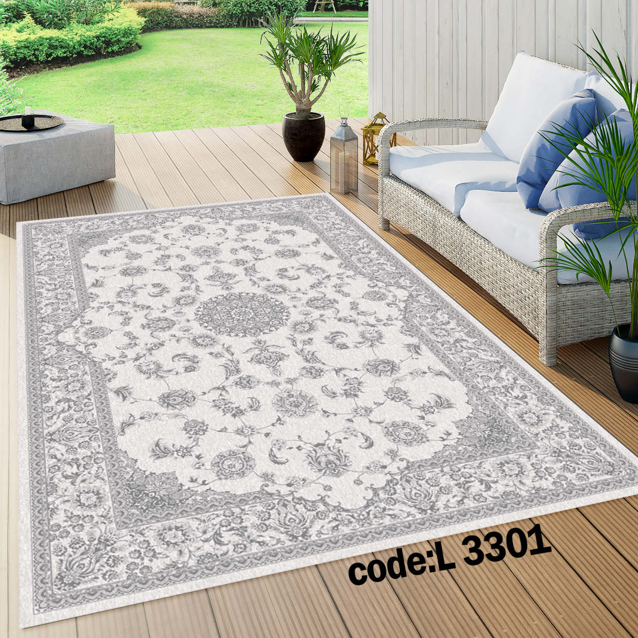 روفرشی کشدار (کاور فرش) و فرشینه و پادری کالای خواب متین کد L 3301