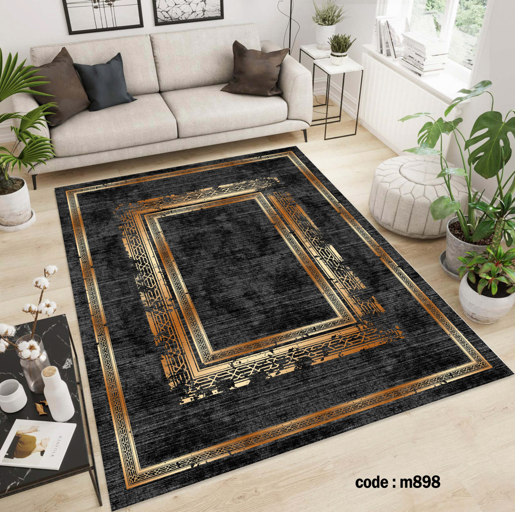 روفرشی کشدار (کاور فرش) و فرشینه و پادری کالای خواب متین کد m 898