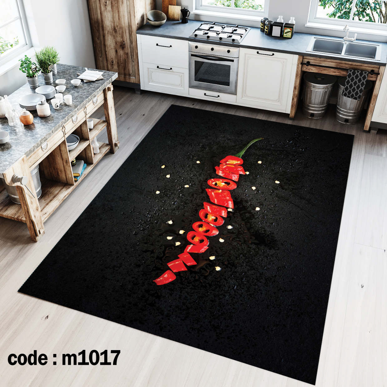روفرشی کشدار (کاور فرش) و فرشینه و پادری کالای خواب متین کد m1017