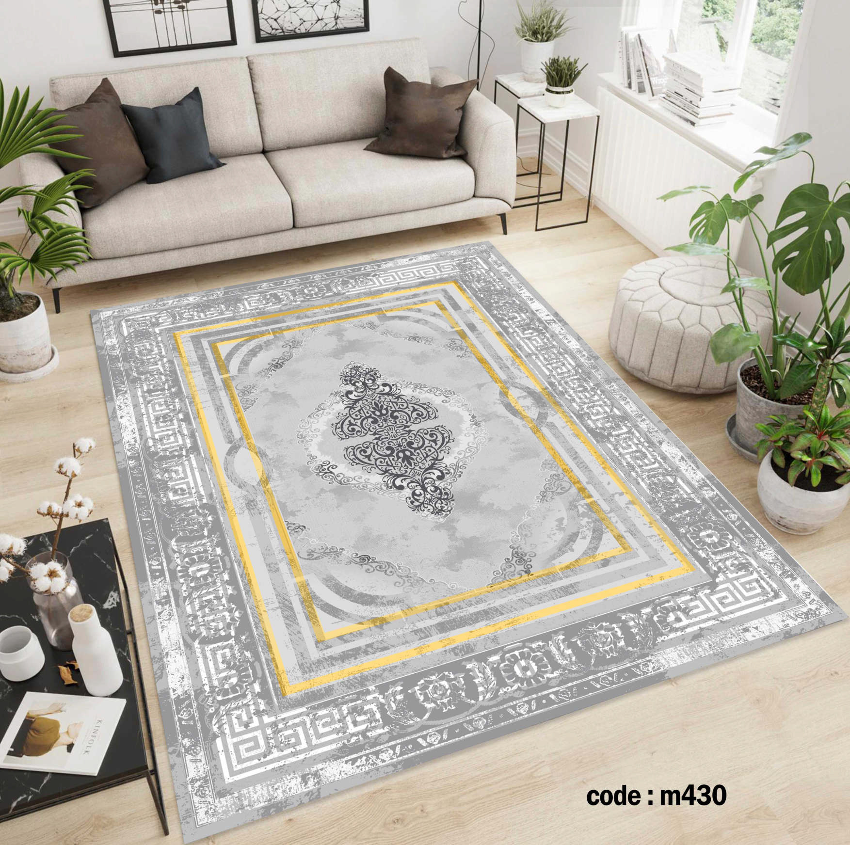 روفرشی کشدار (کاور فرش) و فرشینه و پادری کالای خواب متین کد m 430