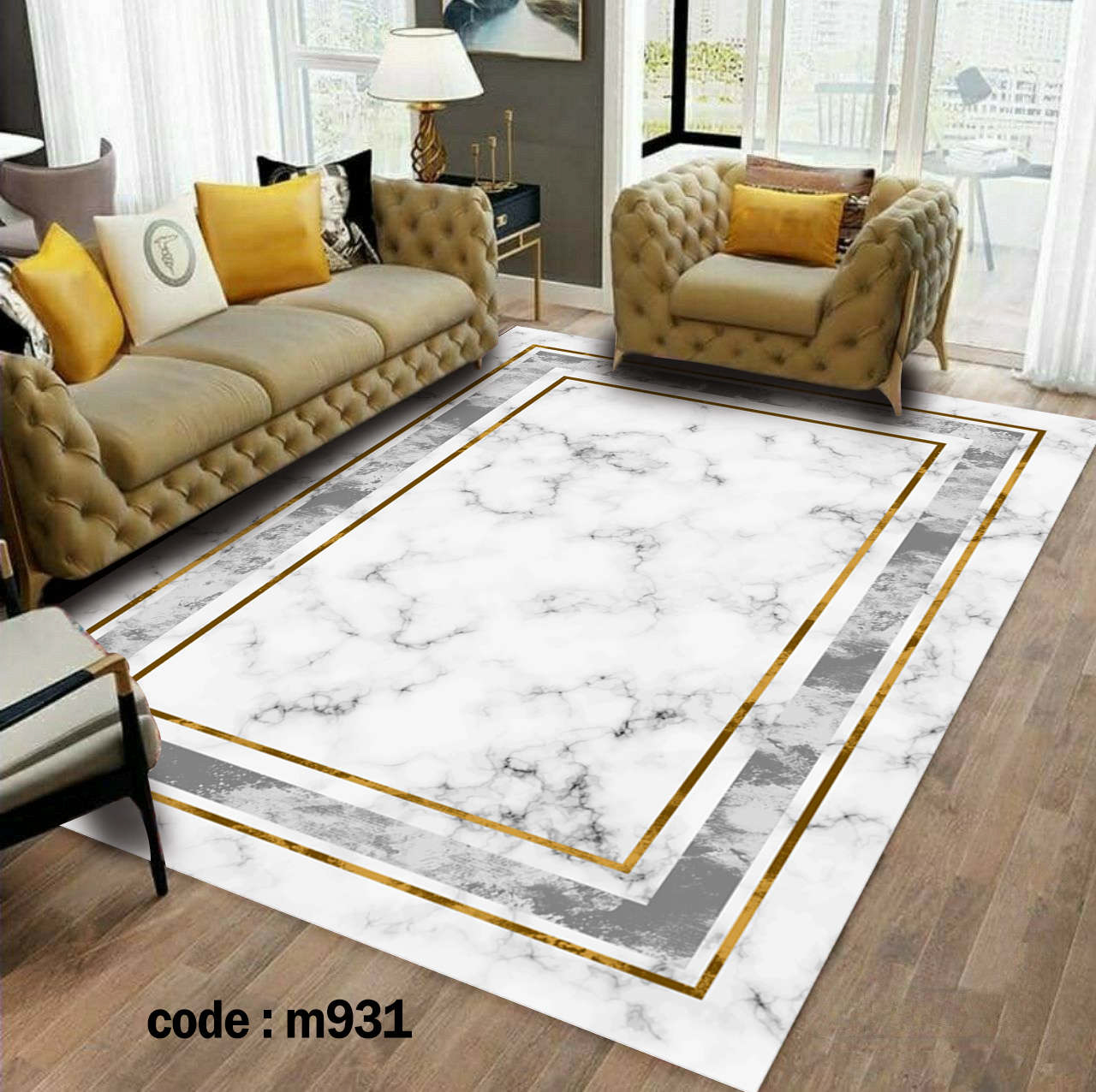 روفرشی کشدار (کاور فرش) و فرشینه و پادری کالای خواب متین کد m931