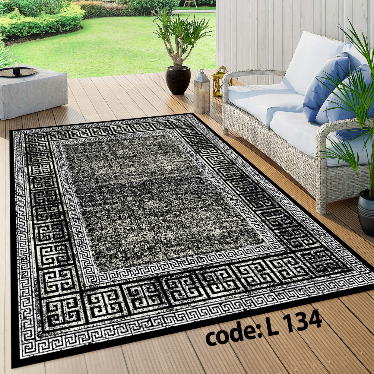 روفرشی کشدار (کاور فرش) و فرشینه و پادری کالای خواب متین کد L 134