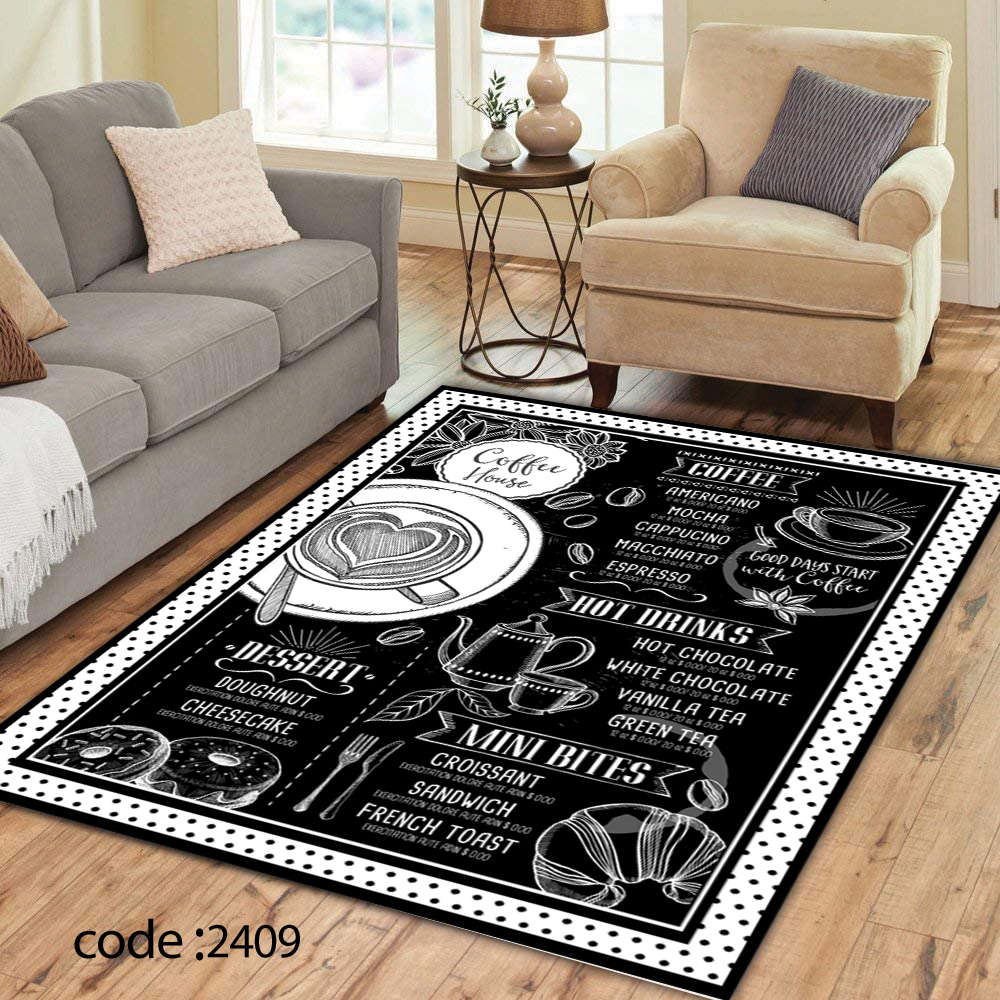 روفرشی کشدار (کاور فرش) و فرشینه و پادری کالای خواب متین کد 2409
