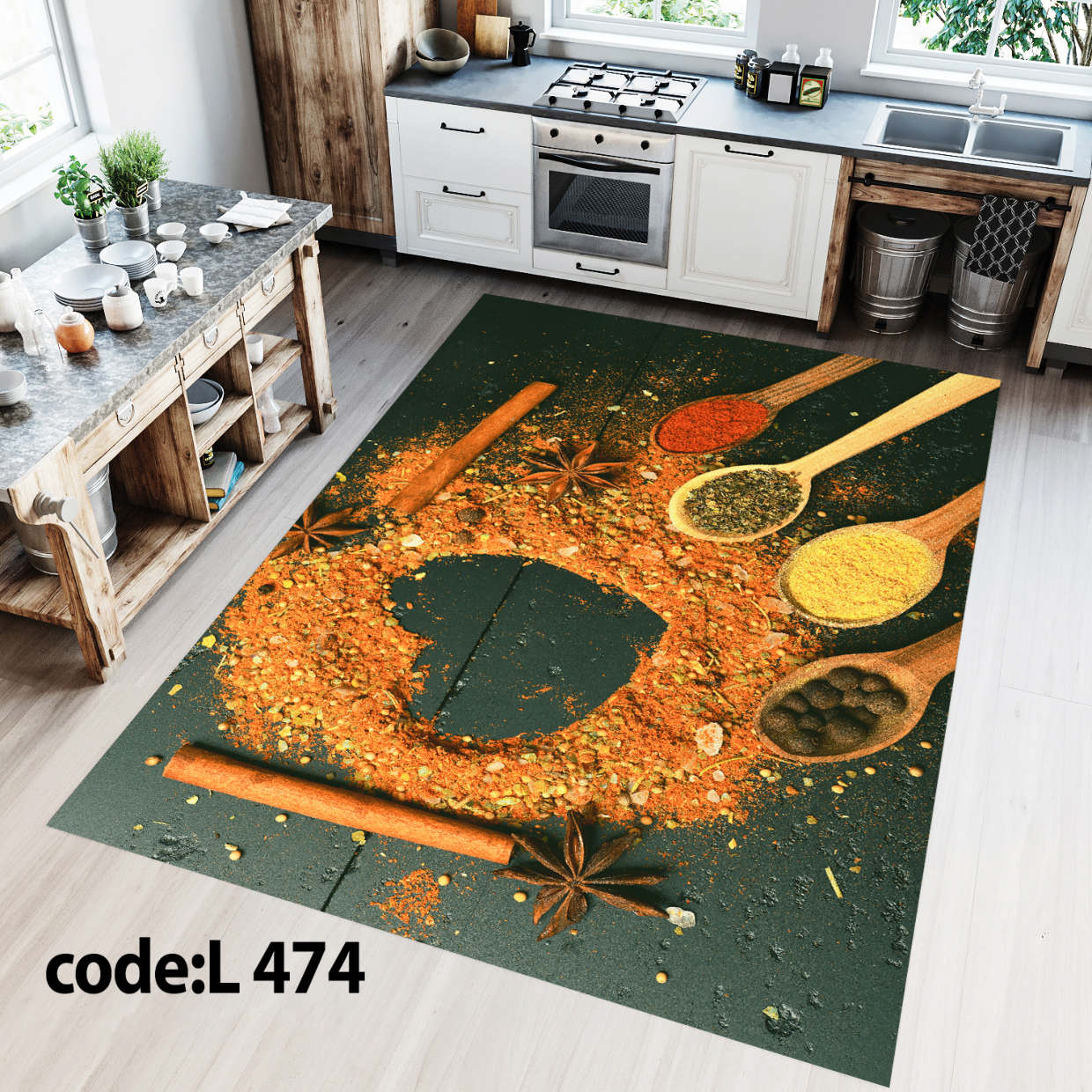 روفرشی کشدار (کاور فرش) و فرشینه و پادری کالای خواب متین کد L 474
