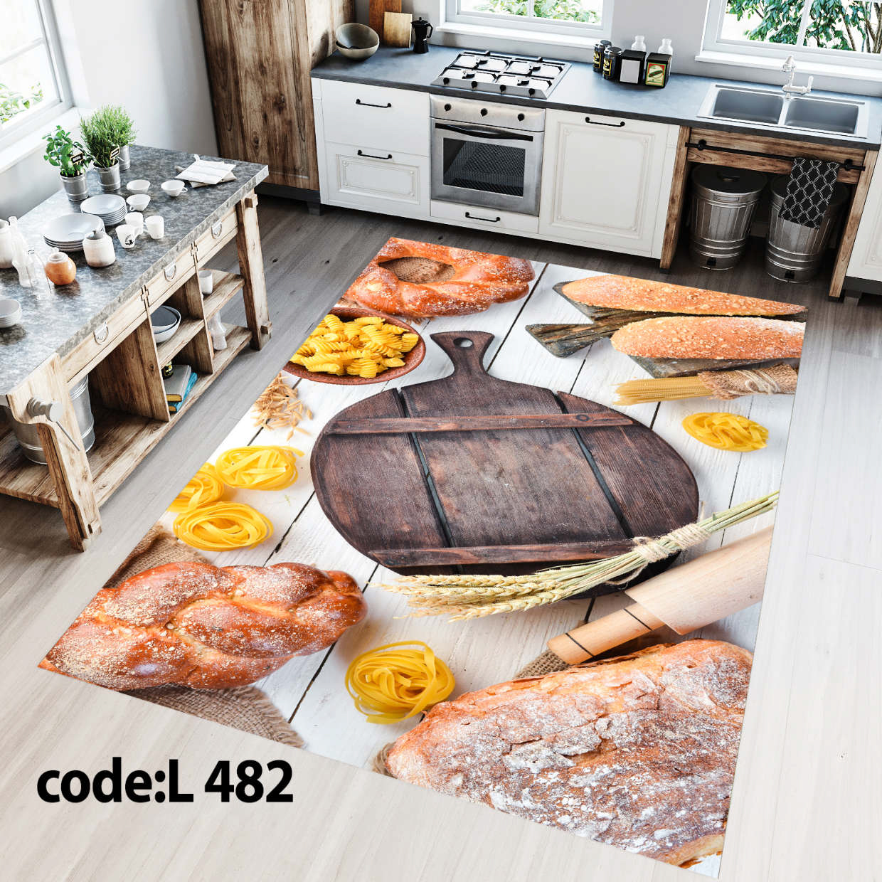 روفرشی کشدار (کاور فرش) و فرشینه و پادری کالای خواب متین کد L 482