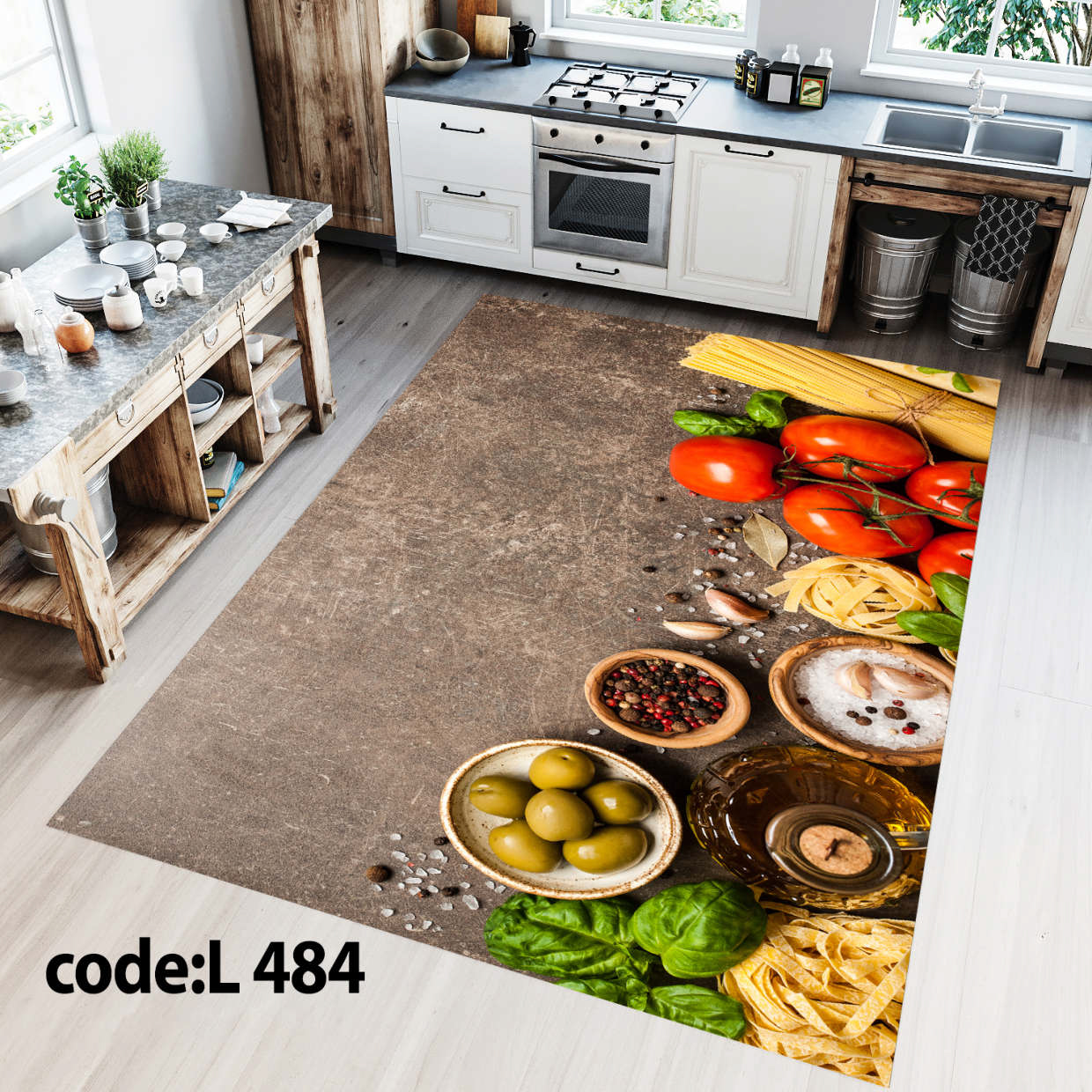 روفرشی کشدار (کاور فرش) و فرشینه و پادری کالای خواب متین کد L 484