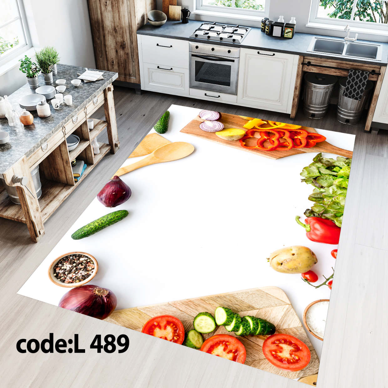 روفرشی کشدار (کاور فرش) و فرشینه و پادری کالای خواب متین کد L 489